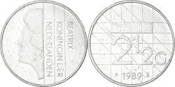 World Coins - Coin, Netherlands, 2-1/2 Gulden, 1989