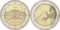 World Coins - Germany, 2 Euro, Bundesrat, 2019, Munich, Bi-Metallic,