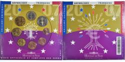 World Coins - France, Monnaie de Paris, Euro-Set, 2007, BU,