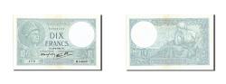World Coins - Banknote, France, 10 Francs, 10 F 1916-1942 ''Minerve'', 1941, 1941-06-19