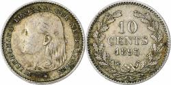 World Coins - Netherlands, Wilhelmina I, 10 Cents, 1893, Silver, , KM:116