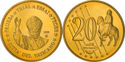 World Coins - Vatican, Medal, 20 C, Essai-Trial Benoit XVI, 2009, unofficial private coin