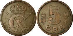 World Coins - Coin, Denmark, Christian X, 5 Öre, 1914, , Bronze, KM:814.1