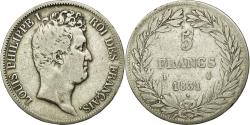 World Coins - Coin, France, Louis-Philippe, 5 Francs, 1831, Limoges, , Silver