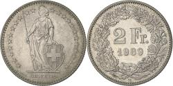 World Coins - Switzerland, 2 Francs, 1989, Bern, Copper-nickel, , KM:21a.3