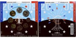 World Coins - France, Coffret 1c. à 2€, BU, 2008, MDP,