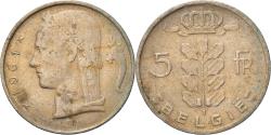 World Coins - Coin, Belgium, 5 Francs, 5 Frank, 1961, , Copper-nickel, KM:135.1