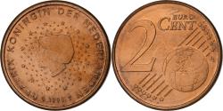 World Coins - Netherlands, 2 Euro Cent, 1999, Utrecht, Copper Plated Steel,