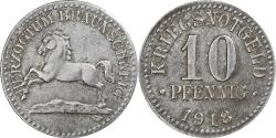 World Coins - Germany, Herzogtum Braunschweig, 10 Pfennig, 1918, , Iron