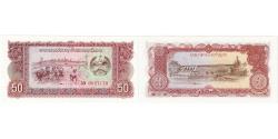 World Coins - Lao, 50 Kip, Undated (1979), KM:29r, UNC(65-70)