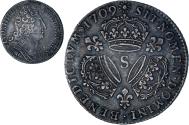 World Coins - Coin, France, Louis XIV, 1/4 Ecu aux 3 couronnes, 1709, Reims, , Silver