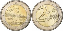 World Coins - Luxembourg, 2 Euro, 2016, Bi-Metallic,