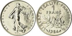 World Coins - Coin, France, Semeuse, Franc, 1984, Paris, , Nickel, KM:925.1