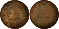World Coins - Coin, France, Cérès, 2 Centimes, 1879, Paris, , Bronze, KM:827.1
