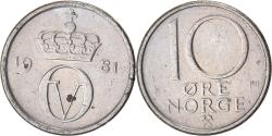 World Coins - Coin, Norway, 10 Öre, 1981