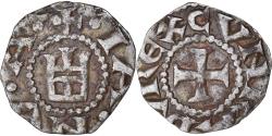 World Coins - Coin, Italy, République de Gênes, Denaro, c.1250-1300, Gênes, au nom de