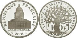 World Coins - Coin, France, Panthéon, 100 Francs, 2001, , Silver, Gadoury:898a