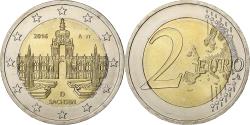 World Coins - GERMANY - FEDERAL REPUBLIC, 2 Euro, 2016, Berlin, Bi-Metallic, , KM:347
