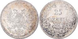 World Coins - Coin, Finland, Nicholas II, 25 Penniä, 1917, Helsinki, , Silver