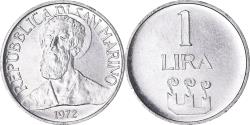 World Coins - Coin, San Marino, Lira, 1972, , Aluminum, KM:14