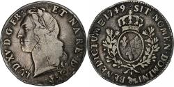 World Coins - France, Louis XV, Écu au bandeau, 1749, Pau, Silver, , Gadoury:322a