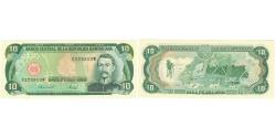 World Coins - Banknote, Dominican Republic, 10 Pesos Oro, 1988, 1988, KM:119c, UNC(64)