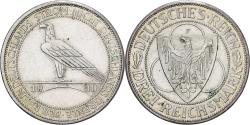 World Coins - Weimar Republic, 3 Mark, 1930, Stuttgart, Silver, , KM:70