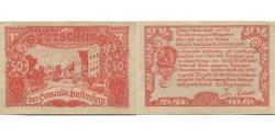 World Coins - Banknote, Austria, Luftenberg, 50 Heller, rue, 1920 UNC(63) Mehl:FS 570e