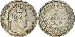 World Coins - Coin, France, Louis-Philippe, 5 Francs, 1840, Bordeaux, , Silver