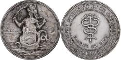 World Coins - France, Medal, Chambre Syndicale et de Conciliation de Dunkerque, 1890, Silver