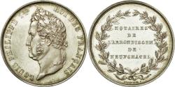 World Coins - France, Token, Louis Philippe Ier, Notaires de l'Arrondissement de Neufchatel