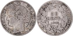 World Coins - Coin, France, Cérès, 50 Centimes, 1895, Paris, , Silver, KM:834.1