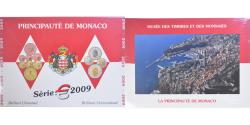 World Coins - Monaco, Albert II, Coffret 1c. à 2€, 2009, Monnaie de Paris, BU,