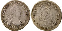 World Coins - Coin, France, Louis XIV, 4 Sols aux 2 L, 4 Sols 2 Deniers, 1694, Montpellier