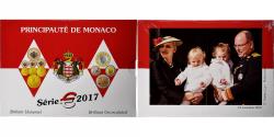 World Coins - Monaco, Albert II, Coffret 1c. à 2€, BU, 2017, MDP,