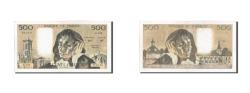World Coins - Banknote, France, 500 Francs, 500 F 1968-1993 ''Pascal'', 1979, 1979-06-07