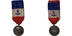 World Coins - France, Marine Marchande, Honneur et Travail, Medal, 1923, Very Good Quality