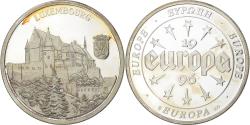 World Coins - France, Medal, Europa, 1996, Silver, Luxembourg,