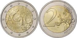 World Coins - Lithuania, 2 Euro, Lithuanian Language, 2015, Vilnius, Bi-Metallic,