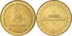 World Coins - France, Tourist token, Amicale Philatélique, 2007, MDP, Nordic gold,
