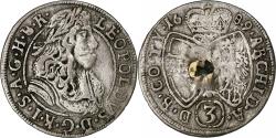 World Coins - Austria, Leopold I, 3 Kreuzer, 1689, Hall, Silver, , KM:1245