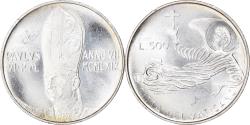 World Coins - Coin, VATICAN CITY, Paul VI, 500 Lire, 1969, Roma, , Silver, KM:115