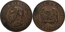 World Coins - France, Medal, Napoléon III, 1870, Bronze, Satirique,