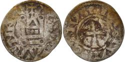 World Coins - Coin, France, Touraine, Denier, 1150-1200, Saint-Martin de Tours,