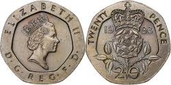 World Coins - Great Britain, Elizabeth II, 20 Pence, 1993, Copper-nickel, , KM:939