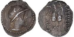 Ancient Coins - Coin, Baktrian Kingdom, Eukratides I, Obol, 170-145 BC, Rare, , Silver