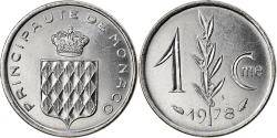 World Coins - Coin, Monaco, Rainier III, Centime, 1978, , Stainless Steel, KM:155