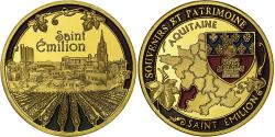 World Coins - France, Token, Saint Emilion - Eglise, Copper-nickel Aluminium, Souvenirs et