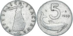World Coins - Coin, Italy, 5 Lire, 1953
