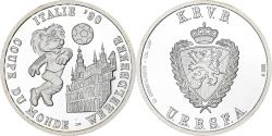 World Coins - Belgium, Token, Worldcup 1990 in Italy, 1990, Silver,